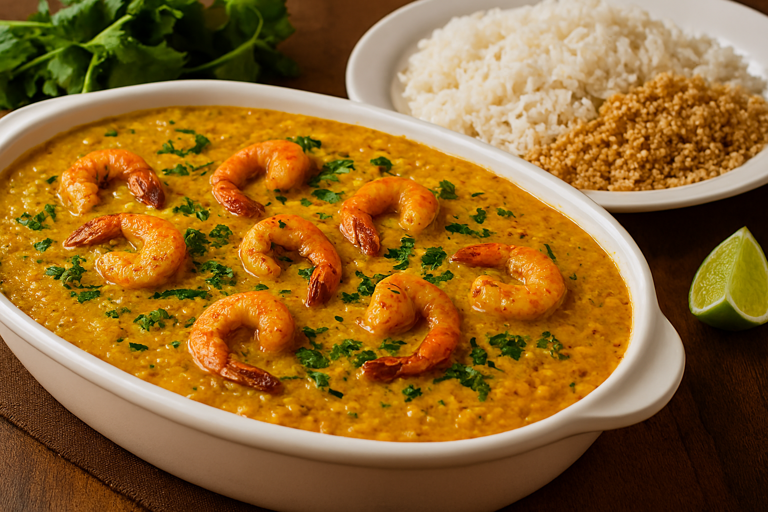 Vatapá Baiano com Sabor de Casa: Receita Fresca e Acompanhamentos que Encantam